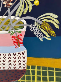 Vase with Natives #2