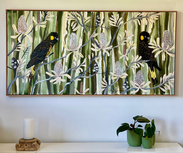 Black Cockatoos