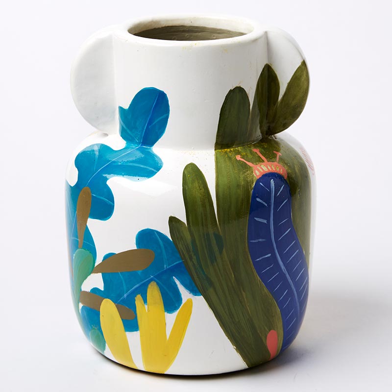 Jungle Girl Vase
