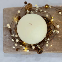 Sphere Candle - Warm White