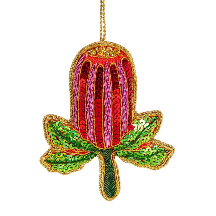 Banksia Sequin Decoration