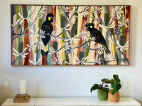 Dessert Banksia and  Black Cockatoos #2