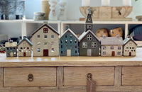 Alsace Cottage Tealight Light Grey