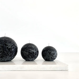 Sphere Candle - Black