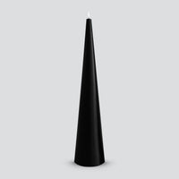 Cone Candle Black