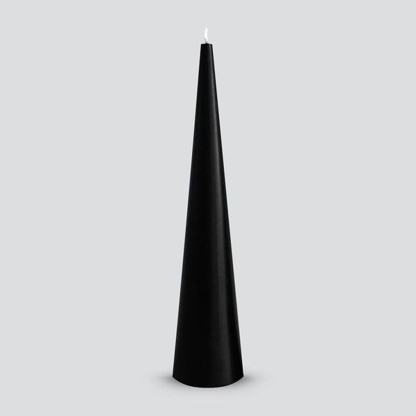 Cone Candle Black