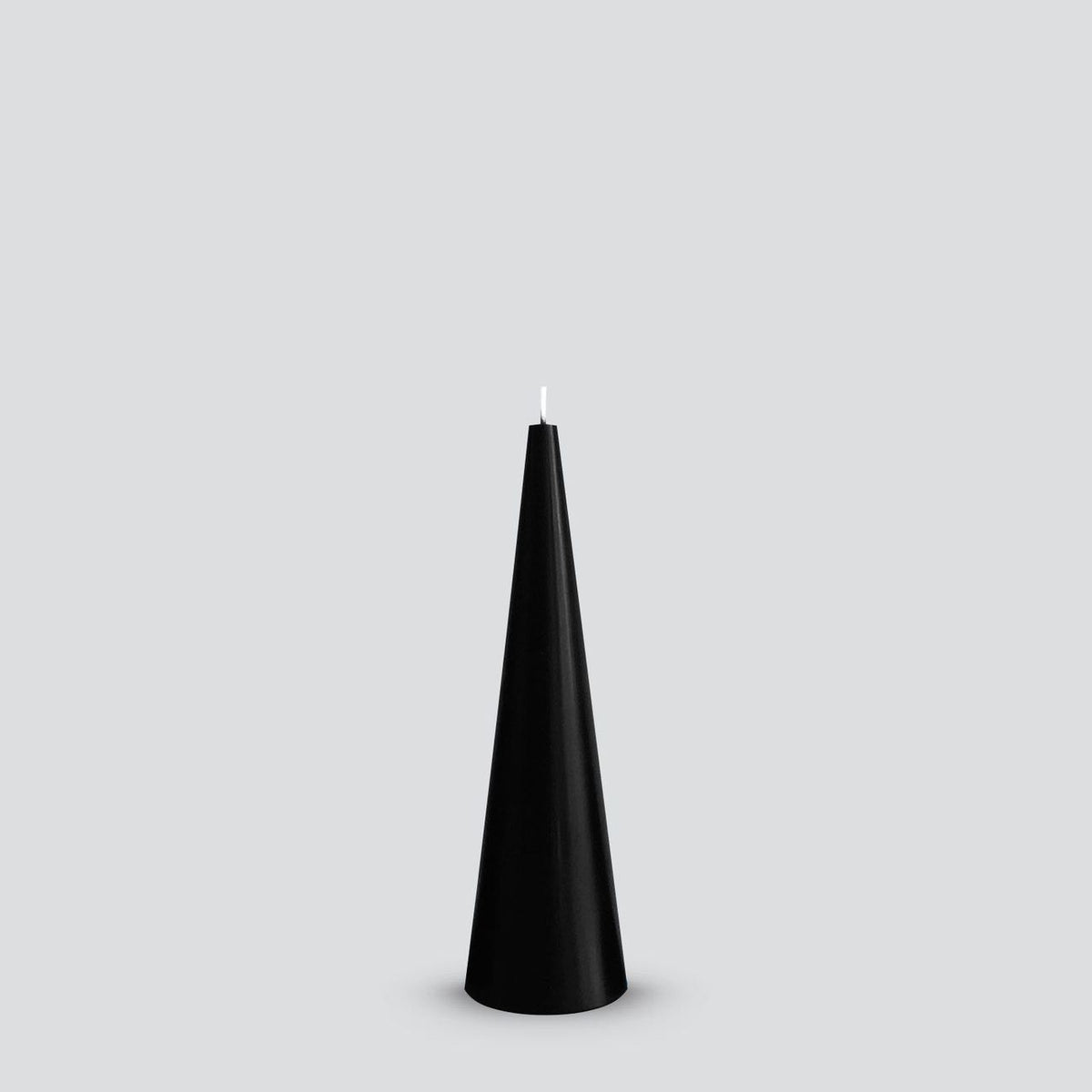 Cone Candle Black