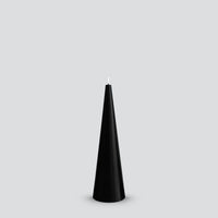 Cone Candle Black