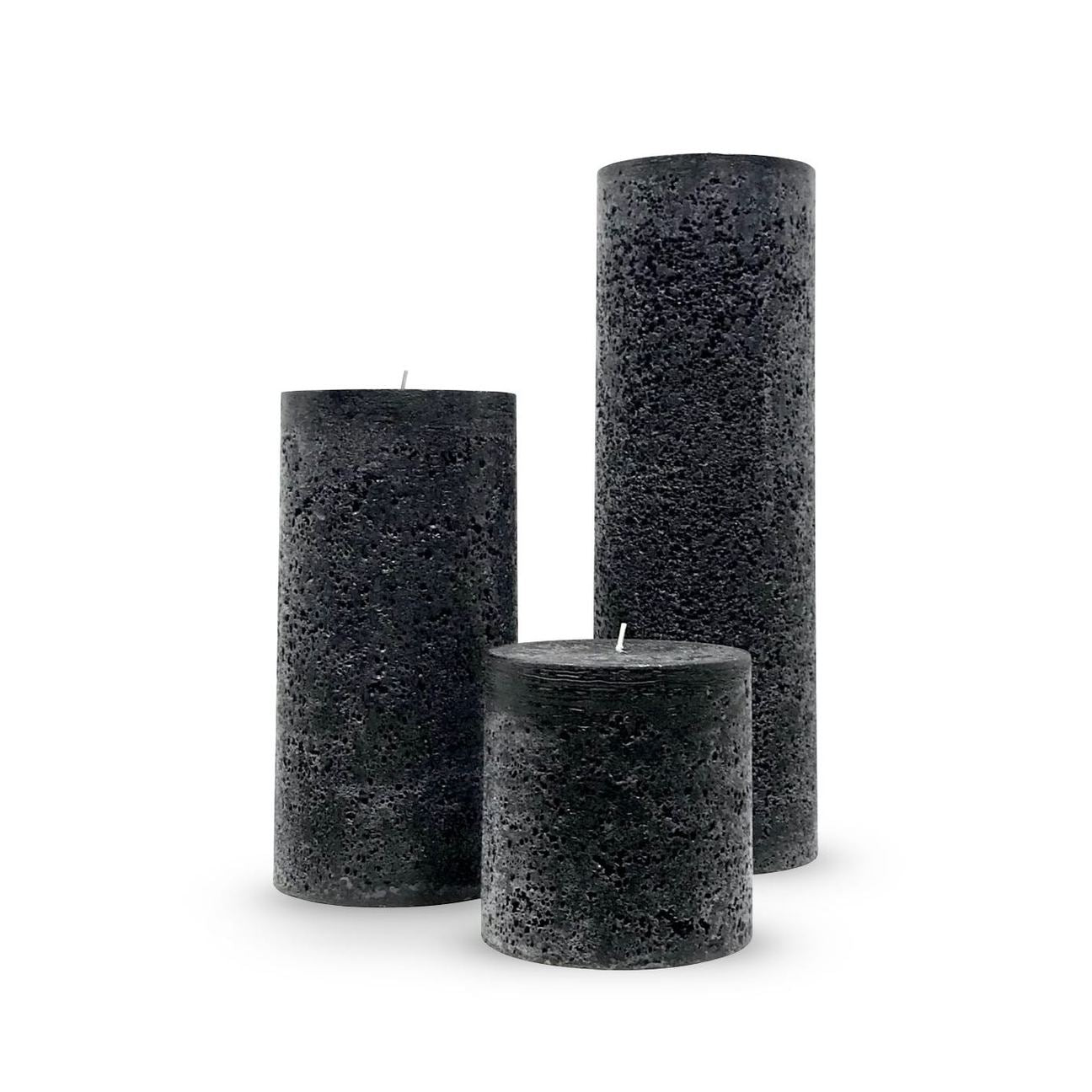 Textured Pillars - Black
