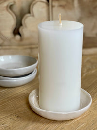 Franco Ceramic Candle Plate