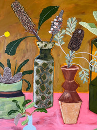 Still Life with Banksias