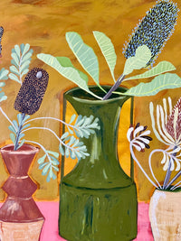 Still Life with Banksias