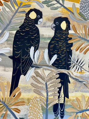 Autumn Natives and Black Cockatoos