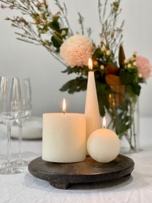 Candle Cluster - Pure White