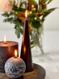 Sphere Candle - Black