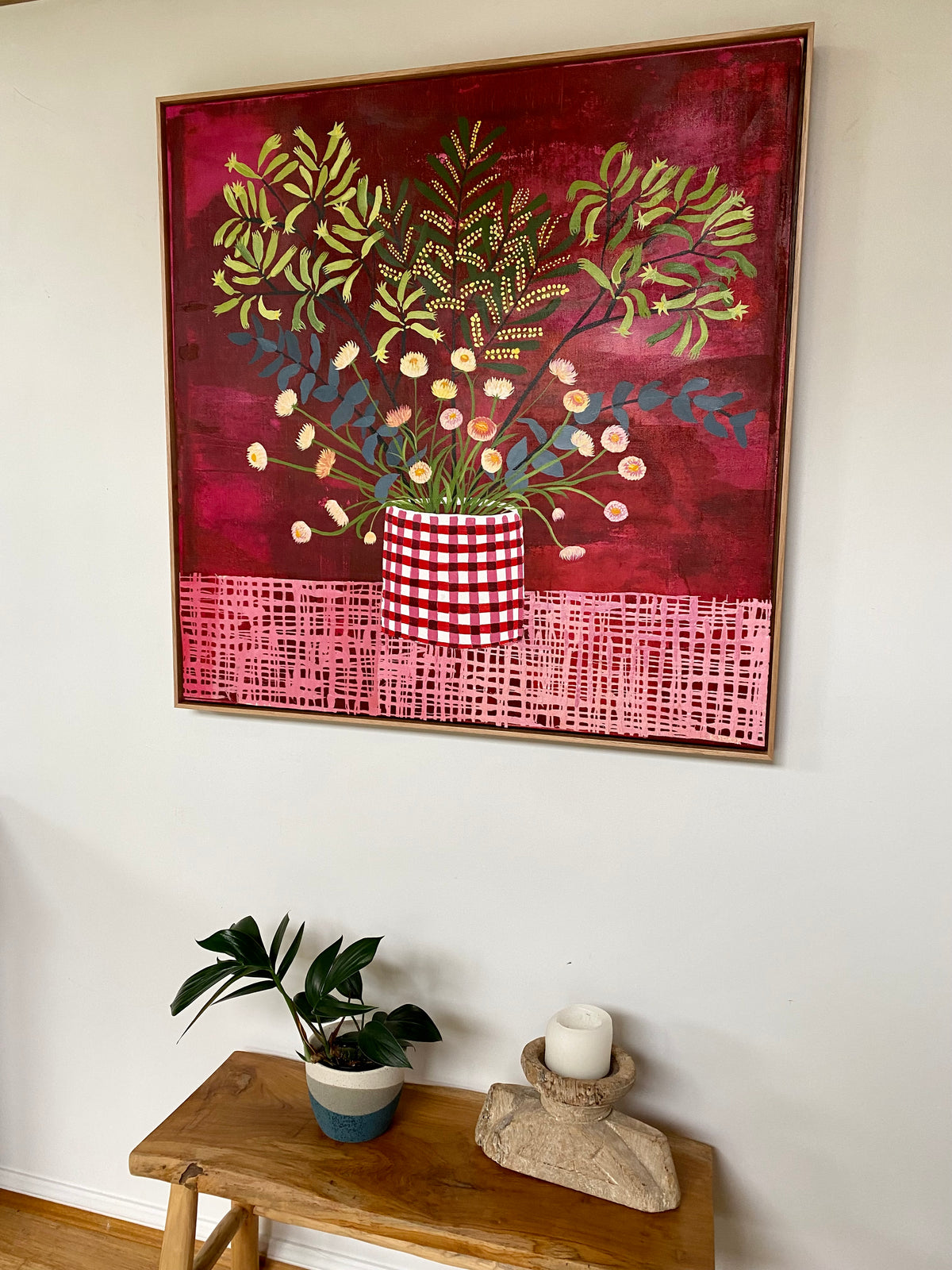 Still Life with Straw Flowers