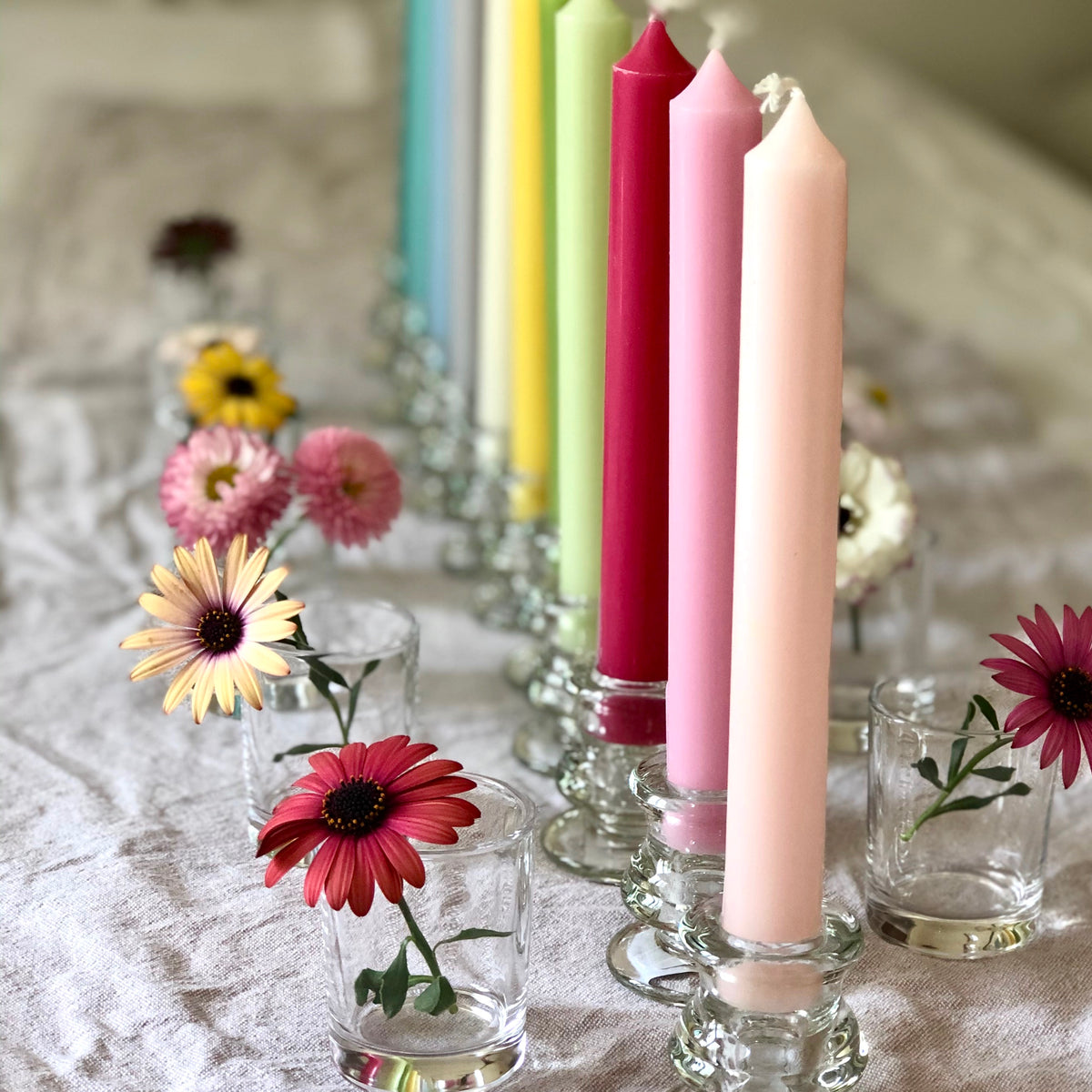 French Dinner Candles