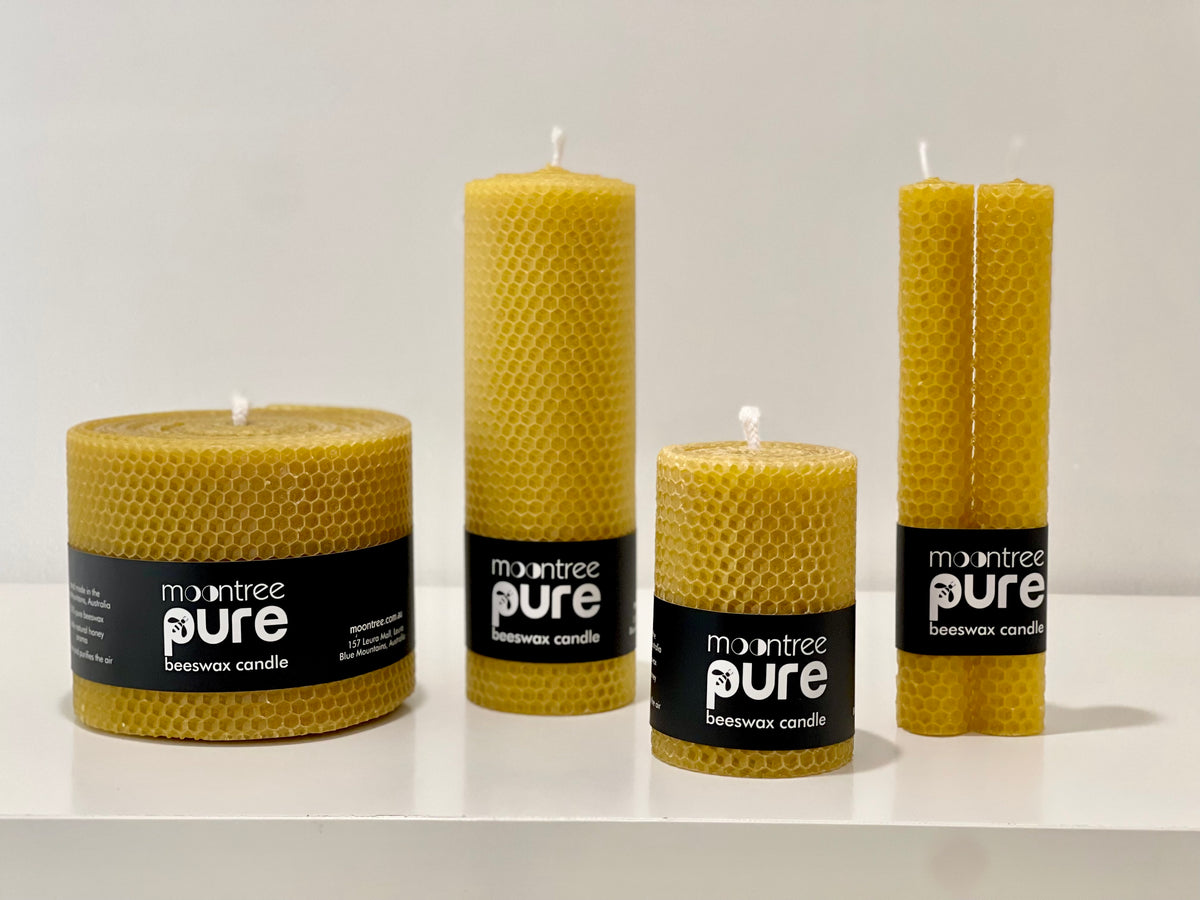 Honeycomb Beeswax Candle Lanterns