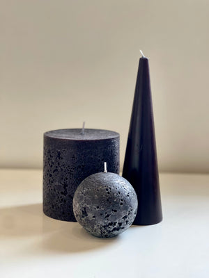 Candle Cluster - Black