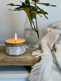 Moontree Aroma Essentials - Soy Candle Tin