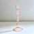 Aria Glass Candle Holder - Pink