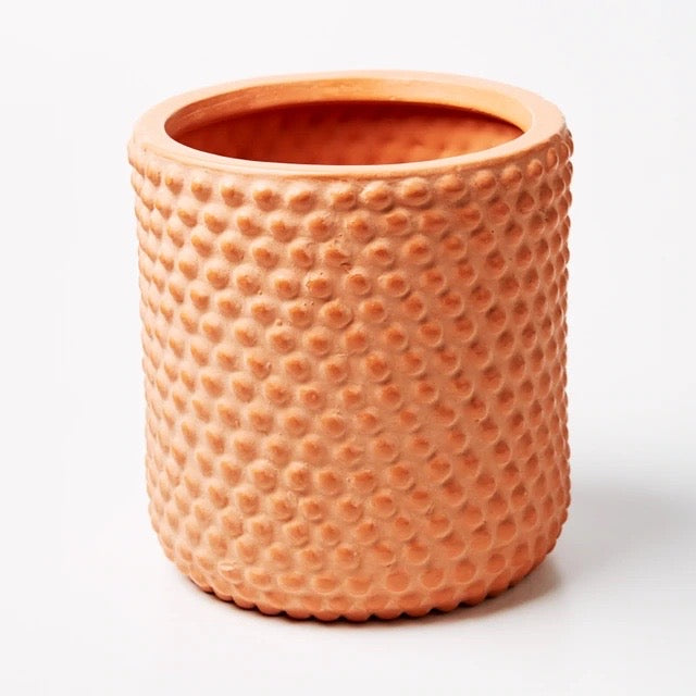 Hobnail Planters Clay