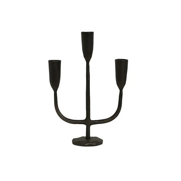 Dax Black Candelabra