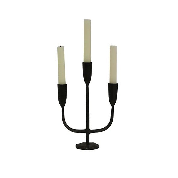 Dax Black Candelabra