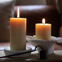 Pure Beeswax Pillar Candles