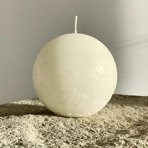 Sphere Candle - Warm White