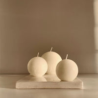 Sphere Candle - Warm White