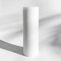 Textured Pillars - Pure White