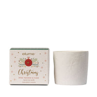 Porcelain Christmas Candle