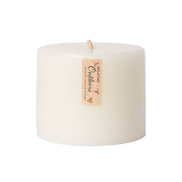 Outdoor Mosquito Pillar Candle