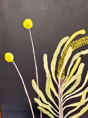 Billy Buttons and Banksia #3